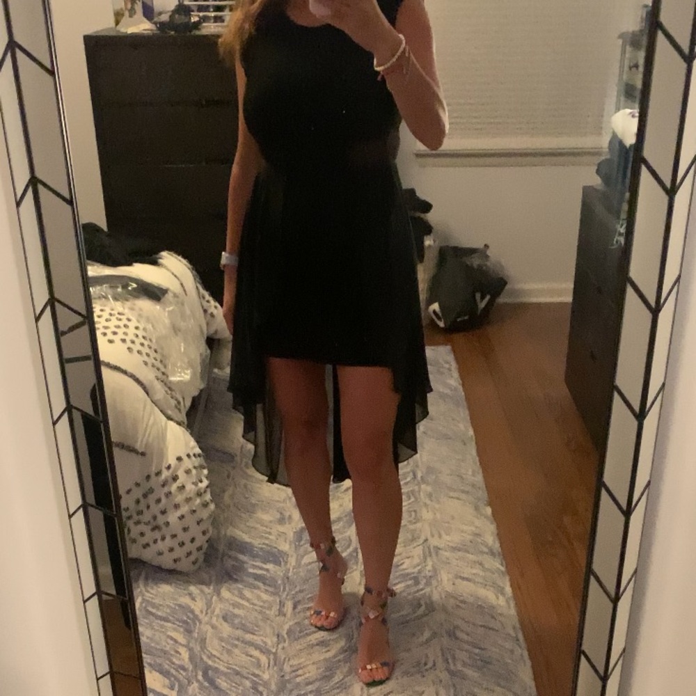 Black Bebe cocktail dress
